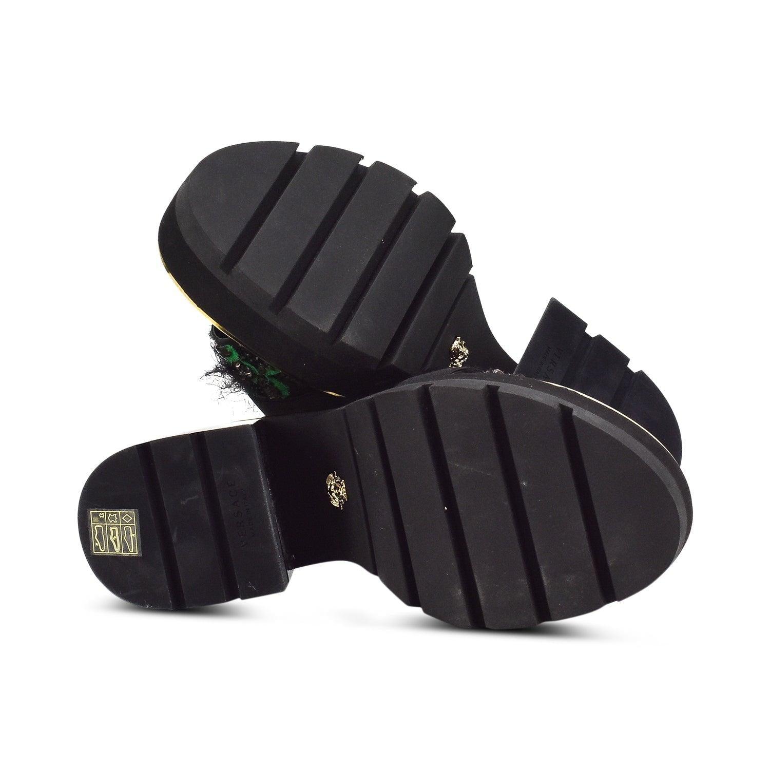 Versace Platform Mules - Women's 36