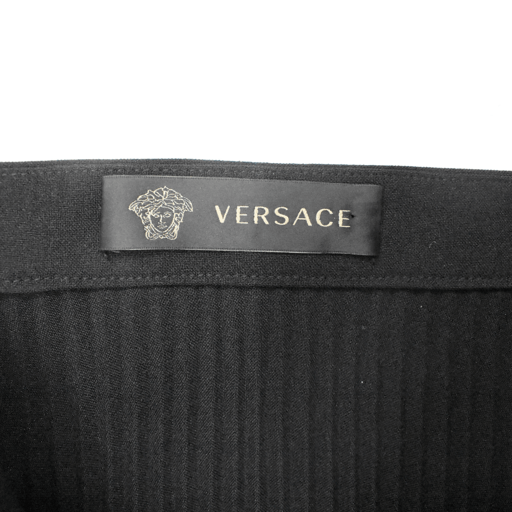 Versace Pleated Skirt - Women's 8