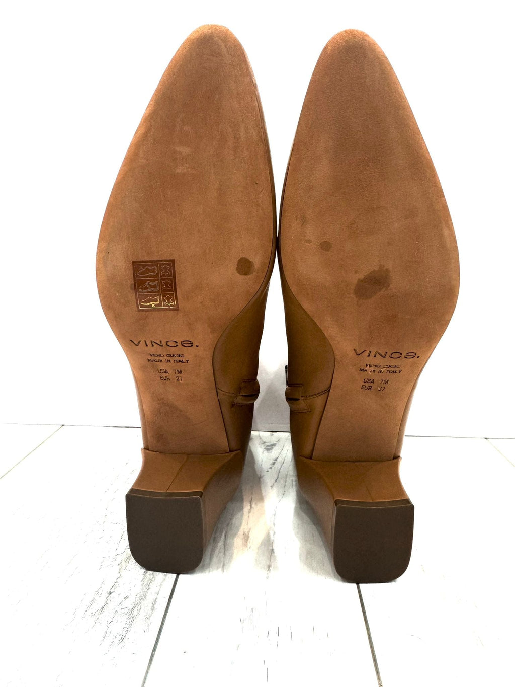 VINCE LANICA WOMEN'S LEATHER LANICA BOOTS
