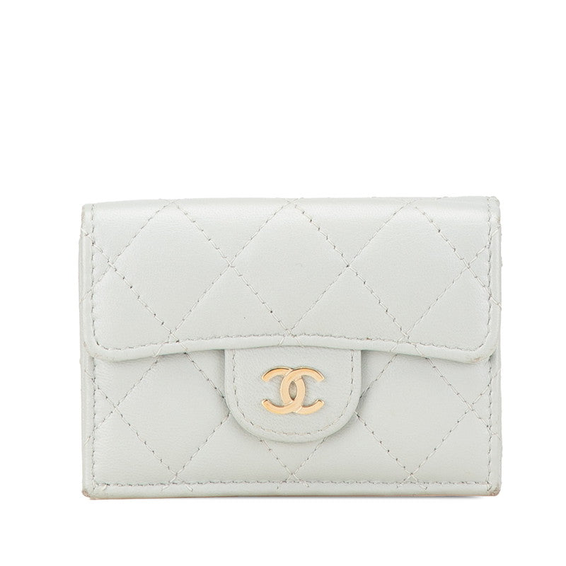 Chanel Classic Small Flap Wallet Lambskin Trifold Wallet