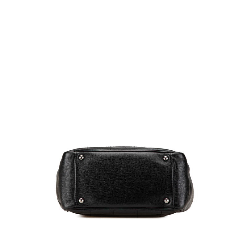 Chanel Choco Bar Caviar Skin Tote Bag
