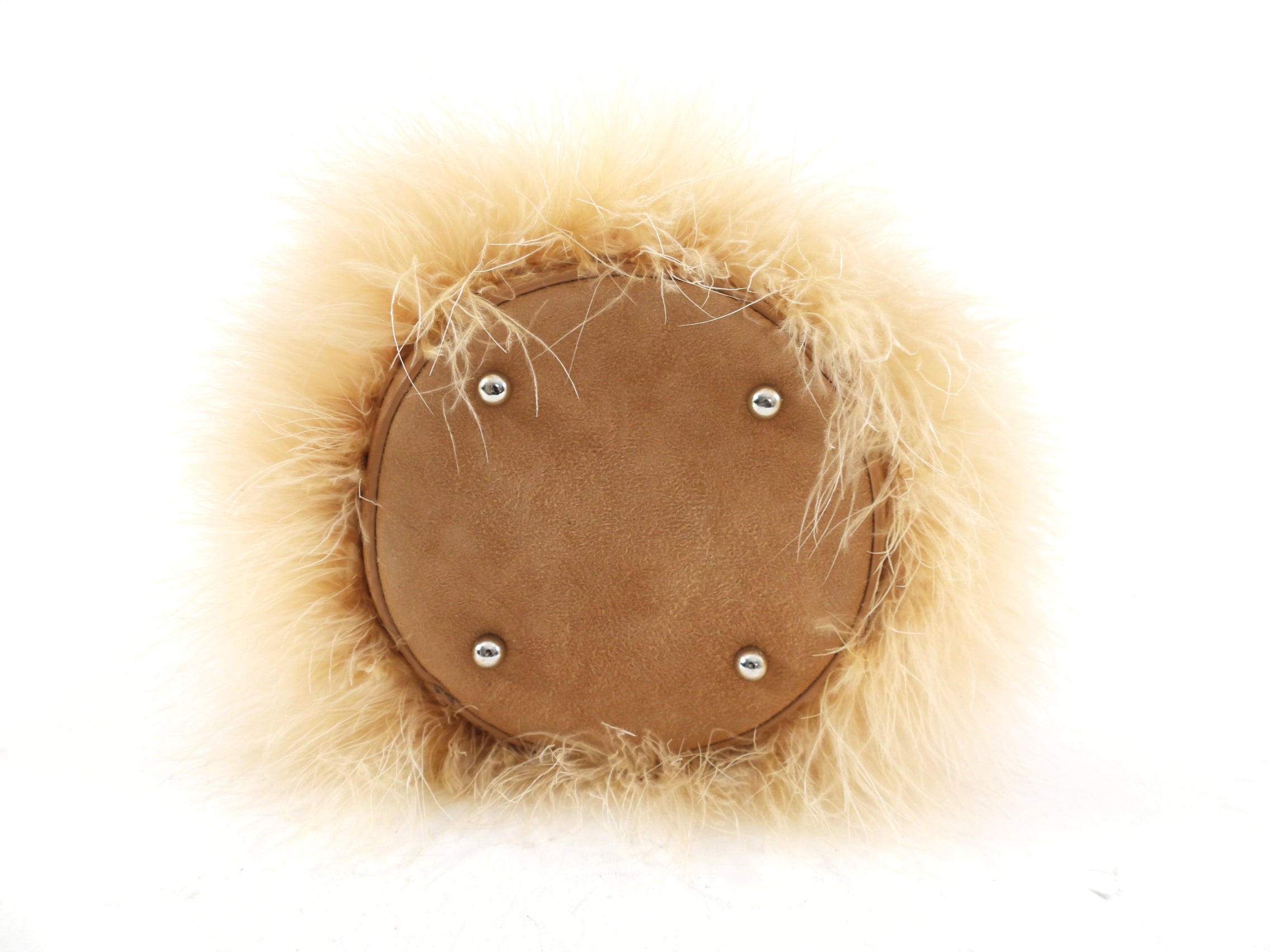 Alexander Wang Maribou Feather Roxy Bucket Bag