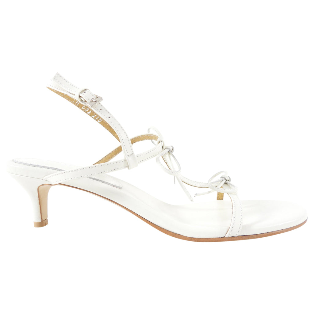 Reike Nen White Bow Sandals - 40