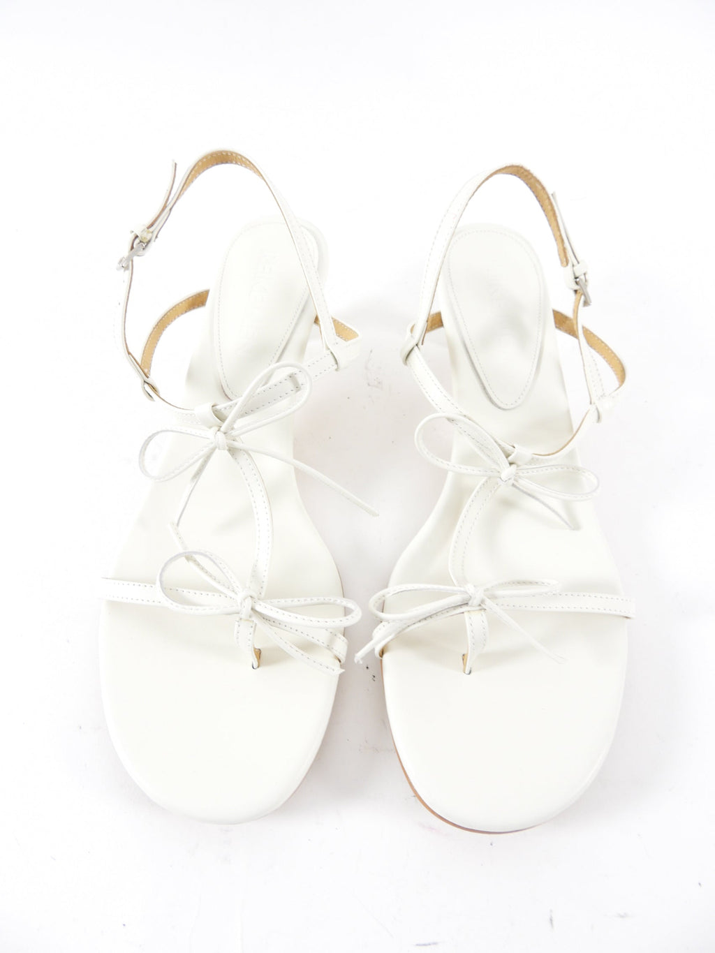 Reike Nen White Bow Sandals - 40