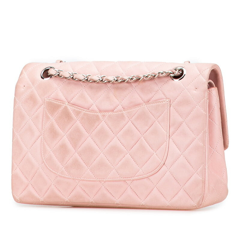 Chanel Double Flap Matelassé Lambskin Shoulder Bag
