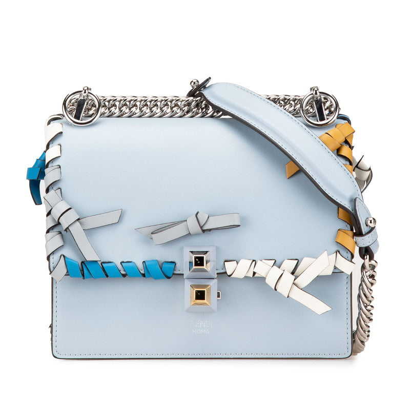 Fendi Kan I Mini Leather 2way Bag