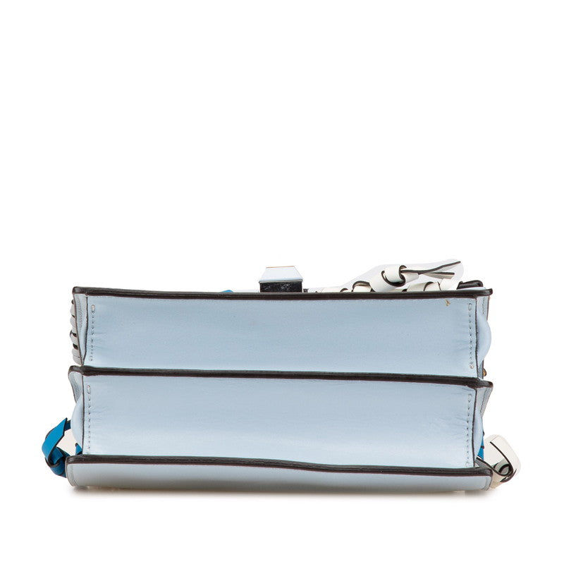Fendi Kan I Mini Leather 2way Bag