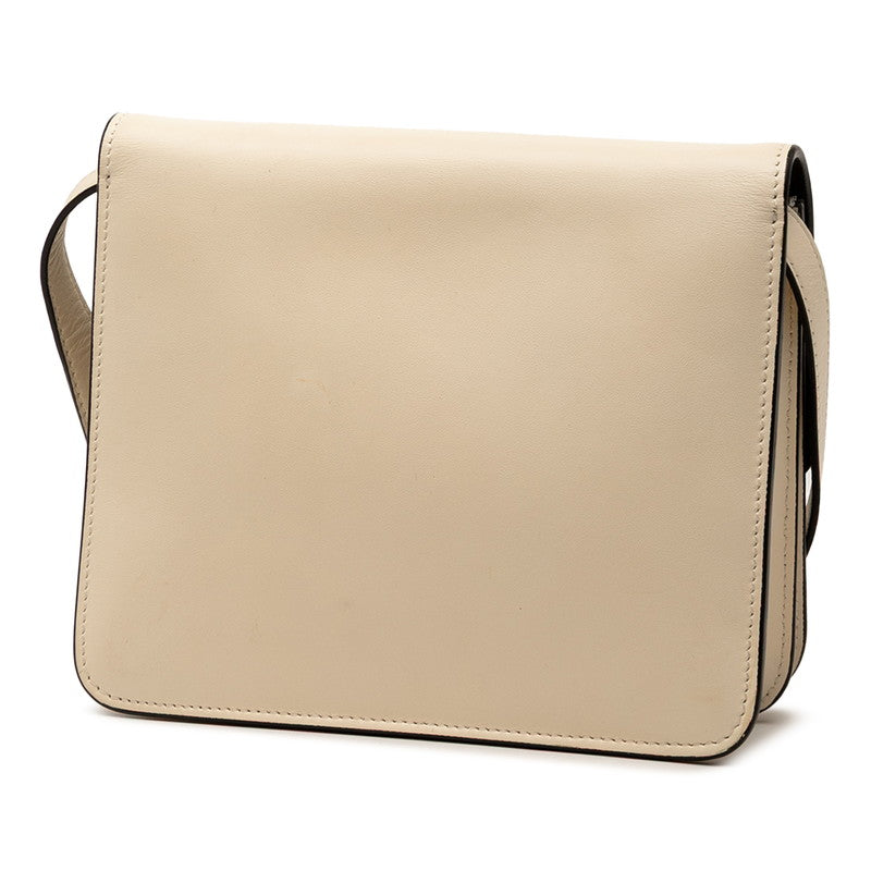 Fendi FENDI FAB Leather Shoulder Bag