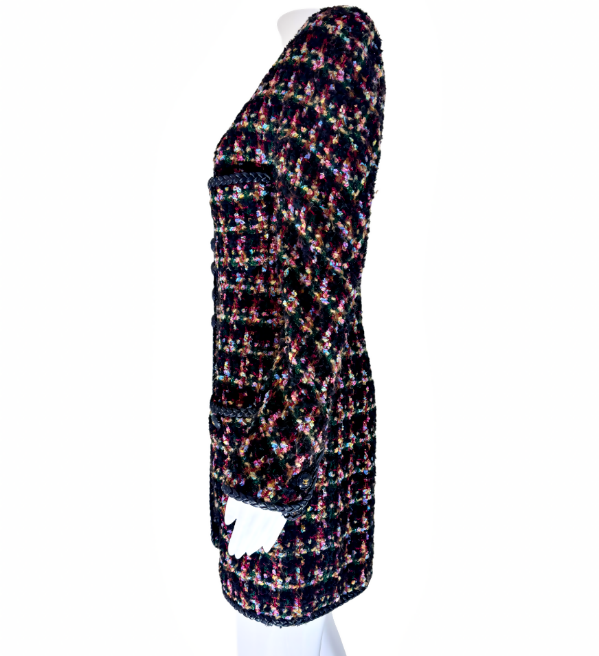 Chanel Vintage 1992 Runway Tweed Jacket