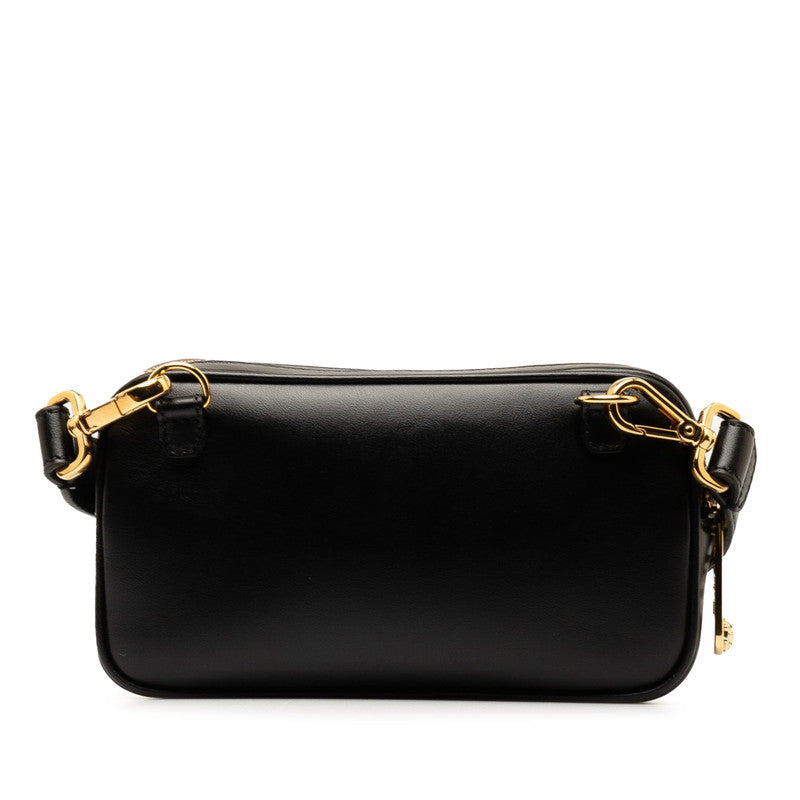 Fendi Fendace Leather Shoulder Bag