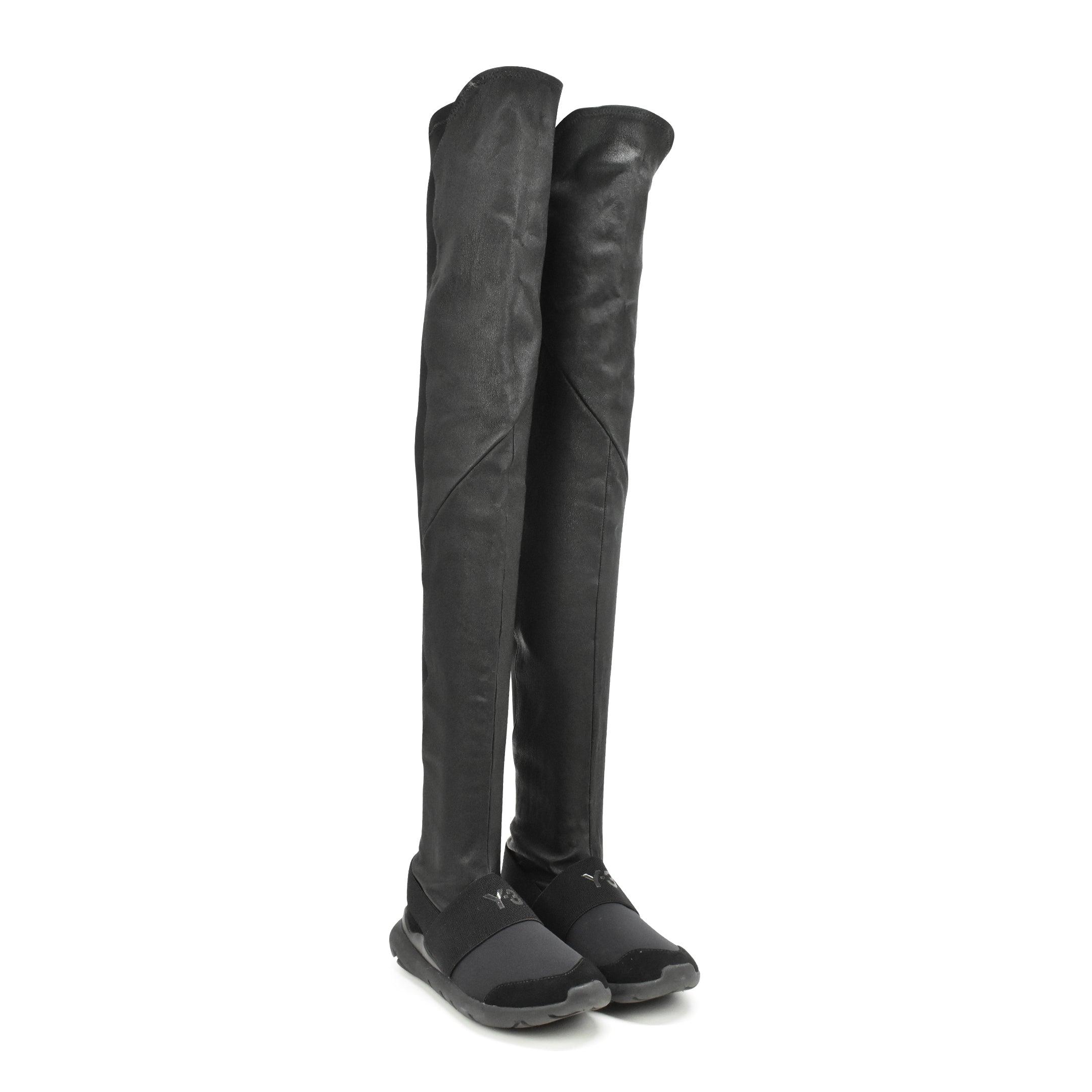 Y-3 'Qasa Elle Sock High' Sneakers - Women's 6.5