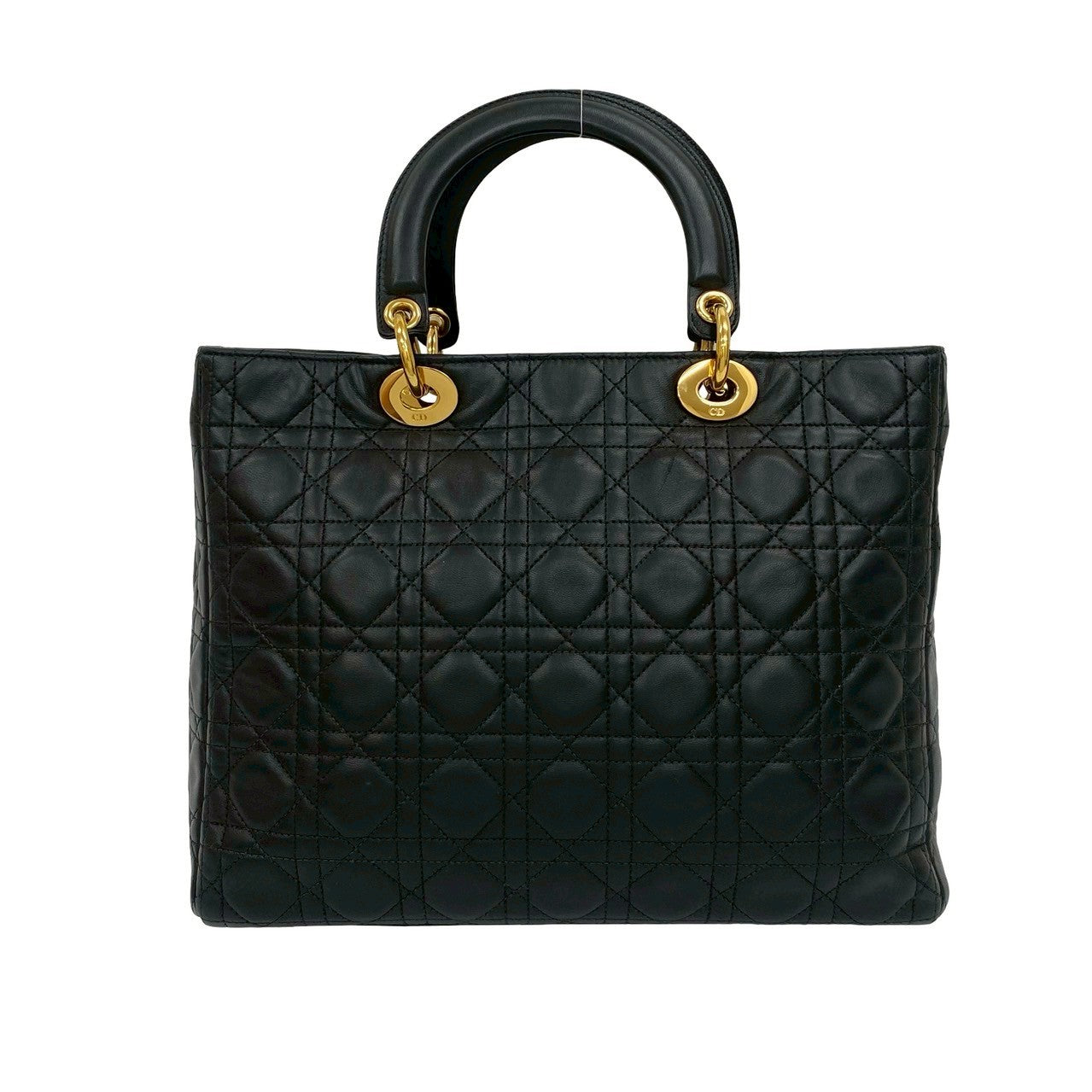Christian Dior Lady Dior Leather Handbag