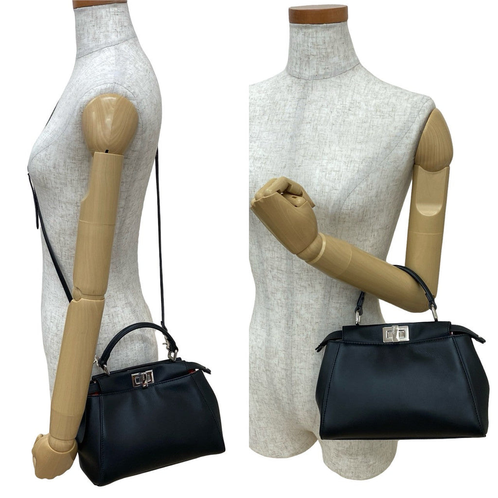 Fendi Peekaboo Leather 2way Bag