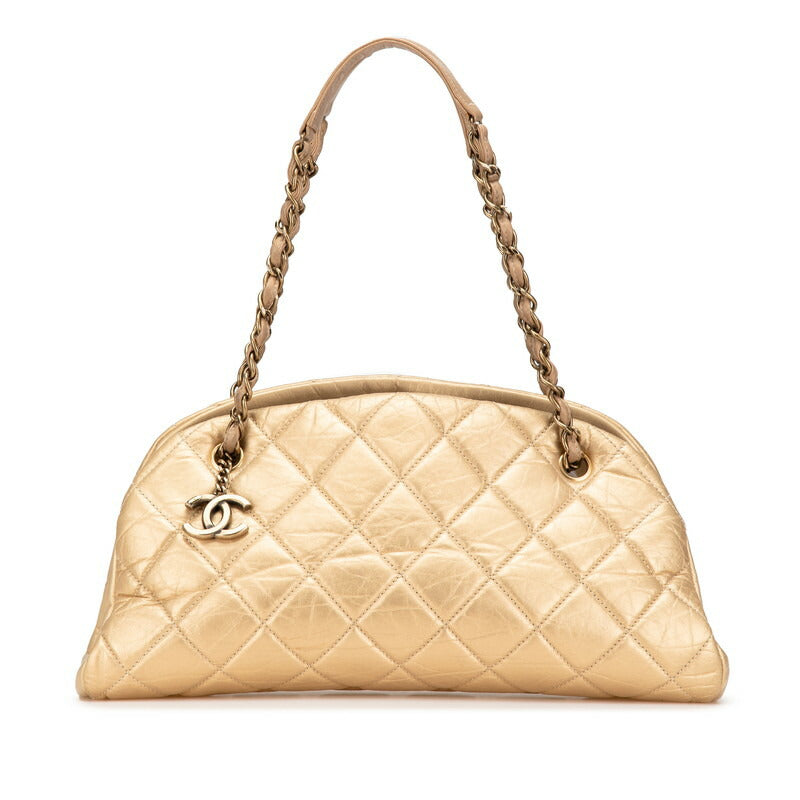 Chanel Coco Mark Matelasse Leather Tote Bag