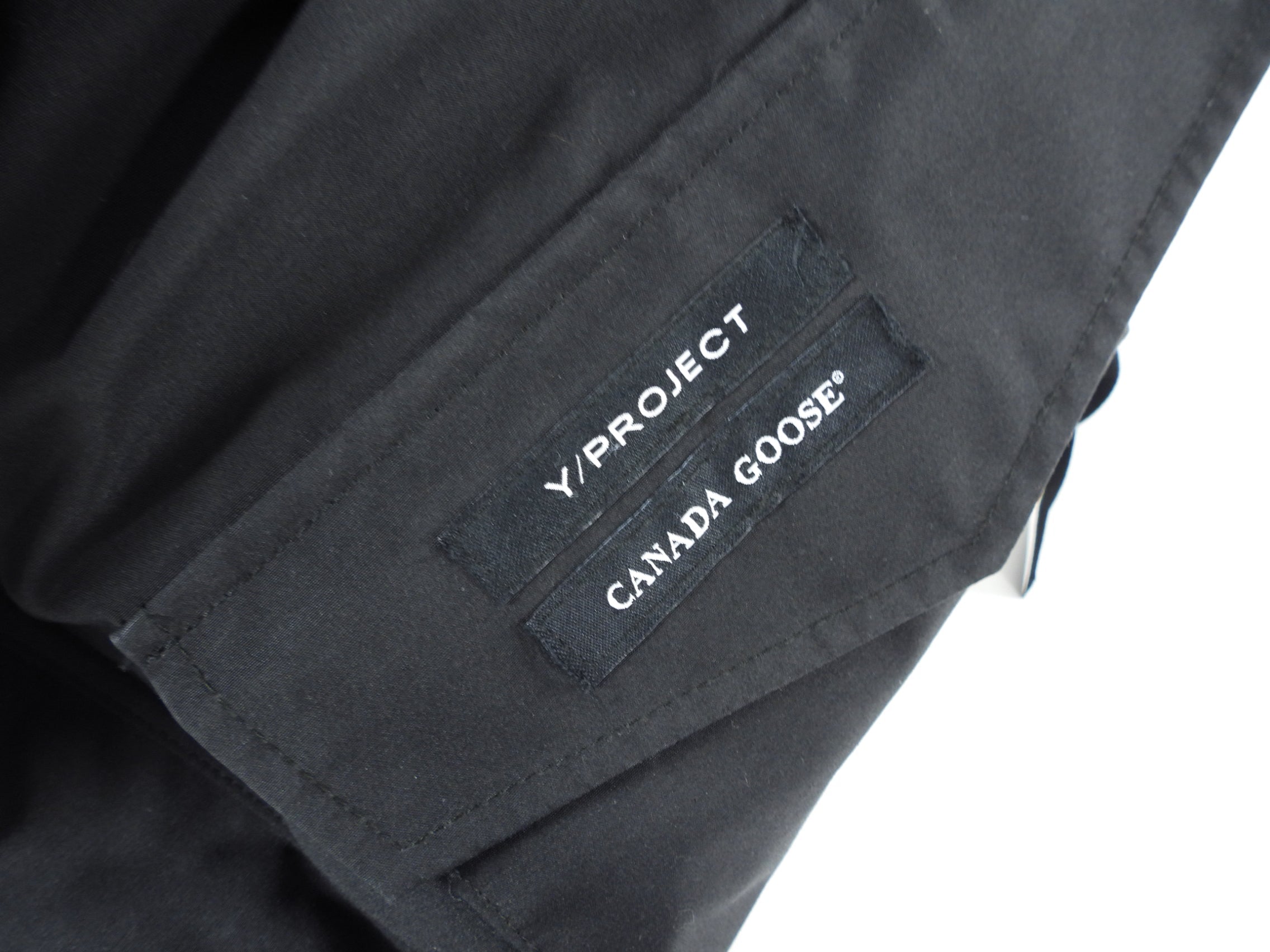 Canada Goose x Y Project Unisex Black Constable Parka - Womens L / Mens M
