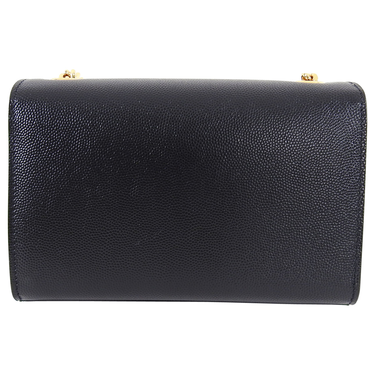 Saint Laurent Black Leather Original Small Chain Crossbody Bag