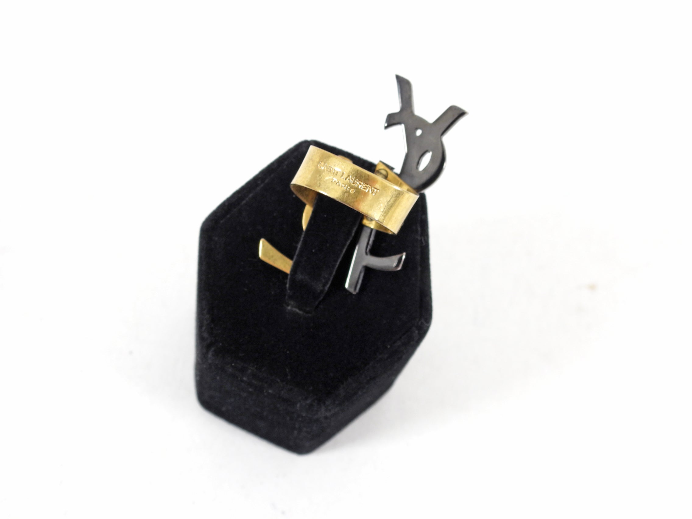 Saint Laurent YSL Logo Ring - 6