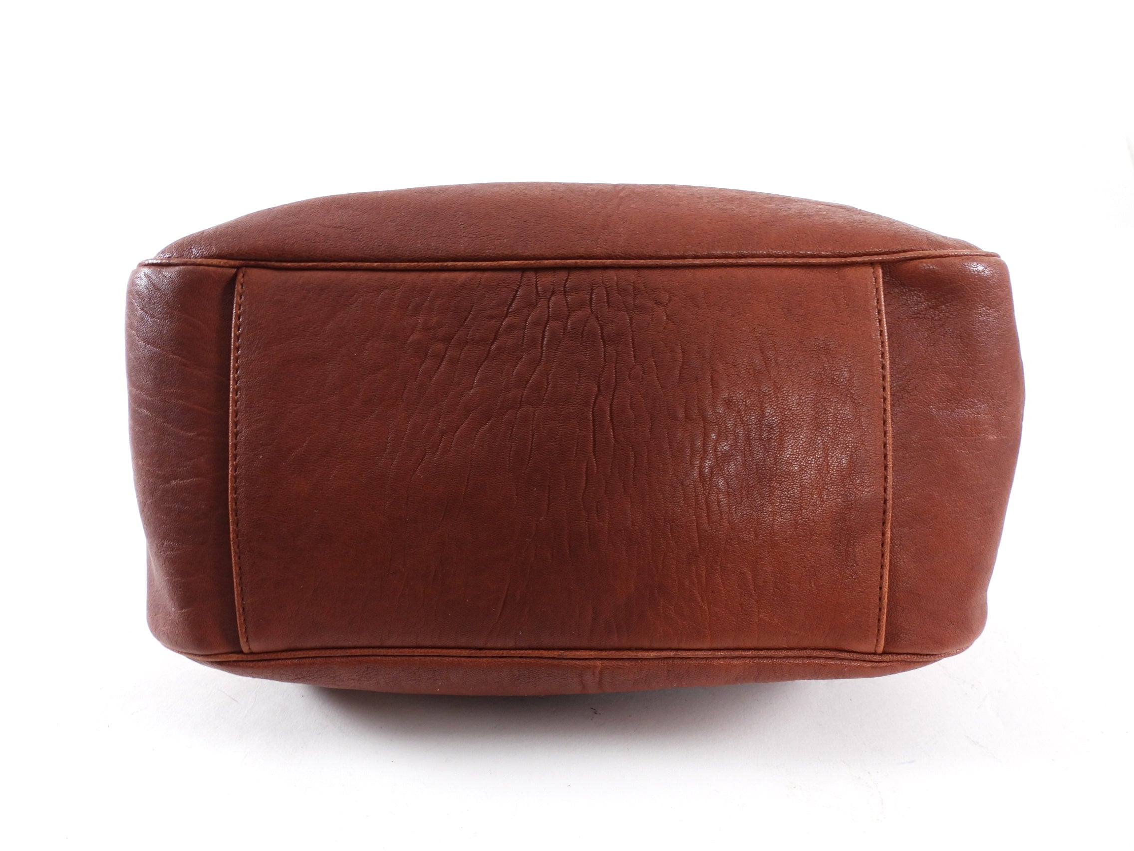 Yves Saint Laurent Rust Leather Roady Hobo Bag