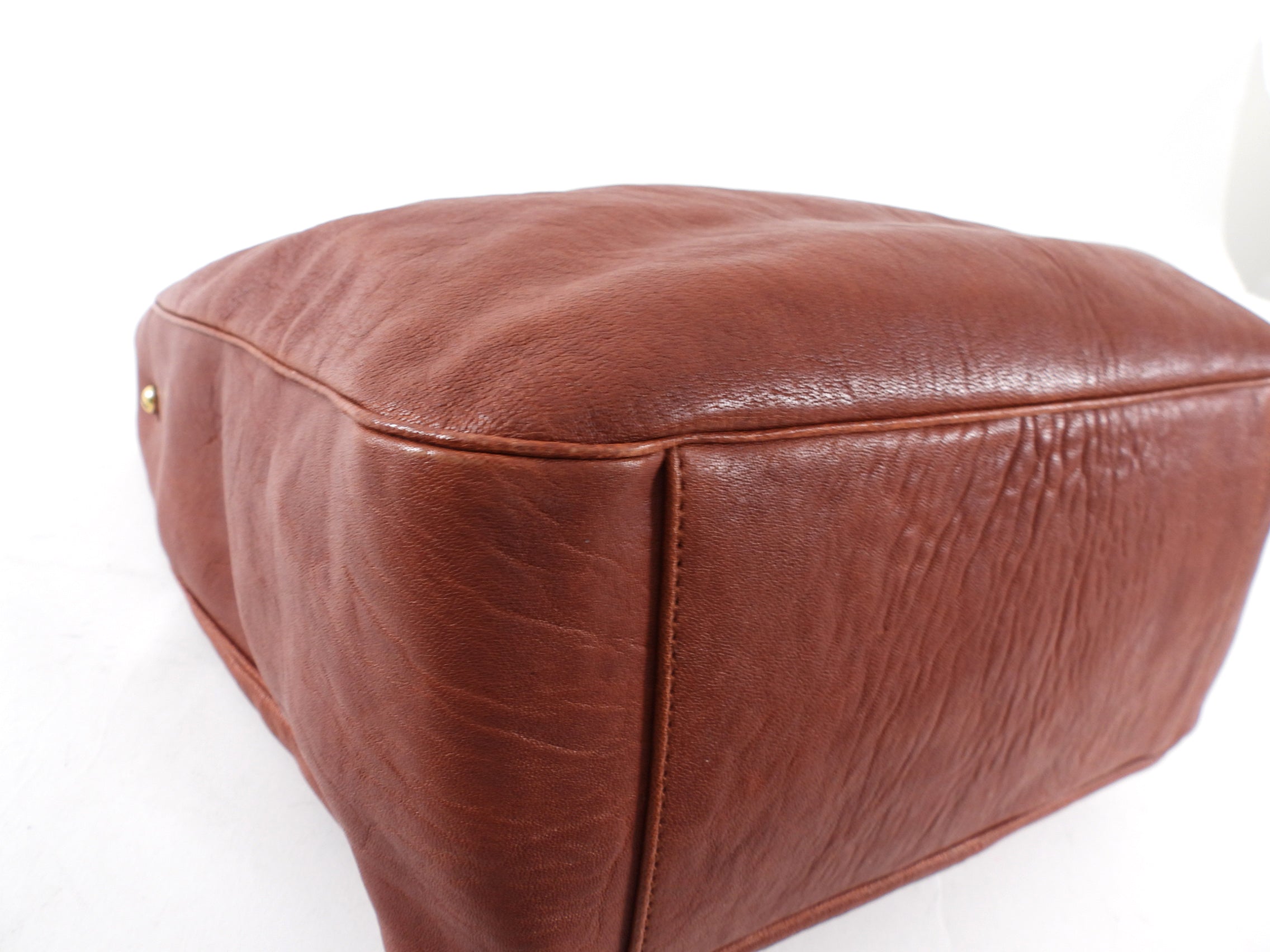 Yves Saint Laurent Rust Leather Roady Hobo Bag