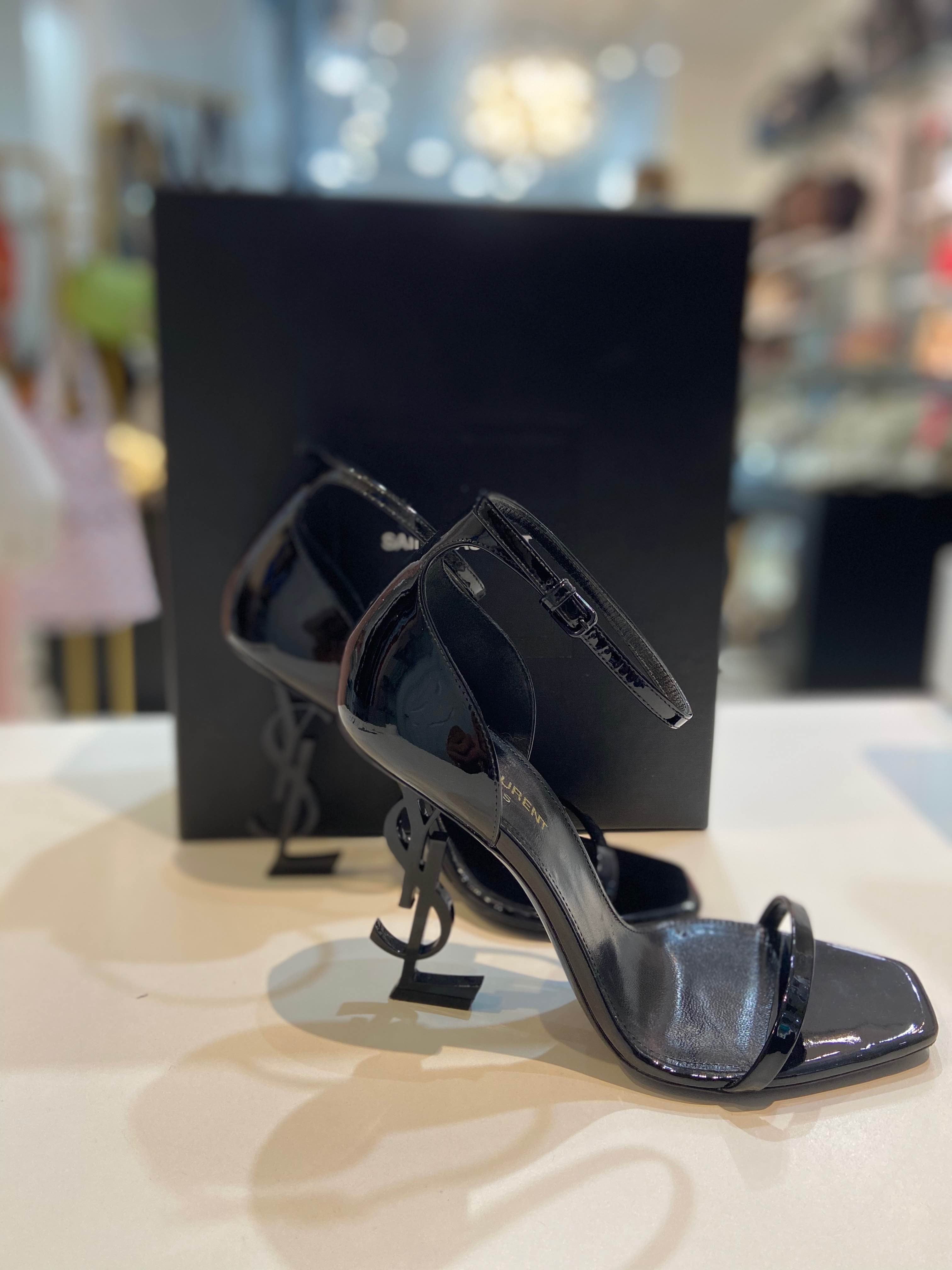 YSL OPYUM ANKLE STRAP PUMP