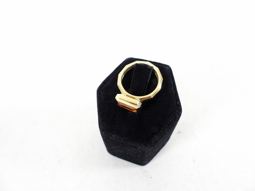 David Yurman 18K Novella Madeira Citrine Ring - 6