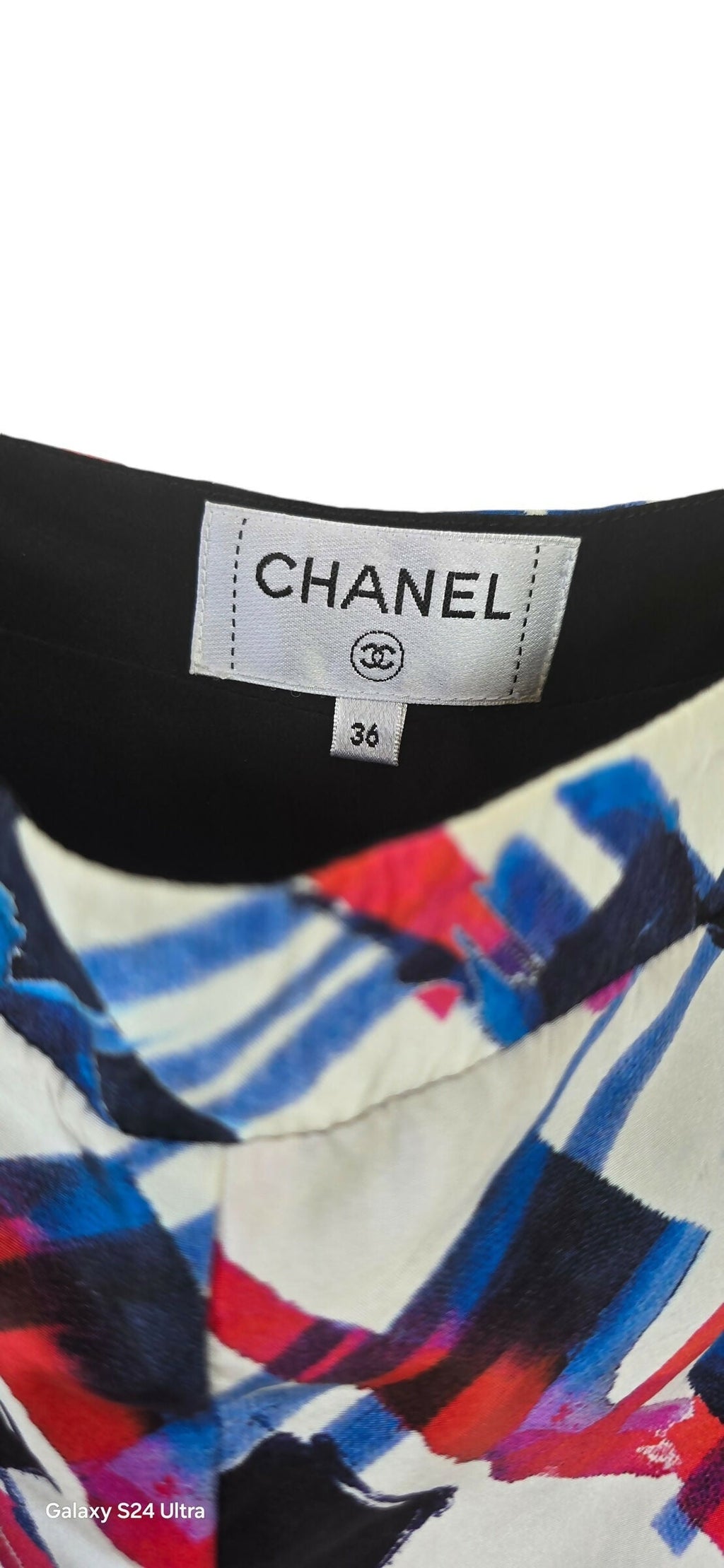 Rare Chanel 16P Runway Wide Leg Silk Trouser Pants FR 36