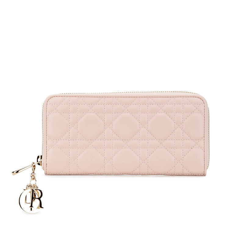 Dior Cannage Leather Long Wallet
