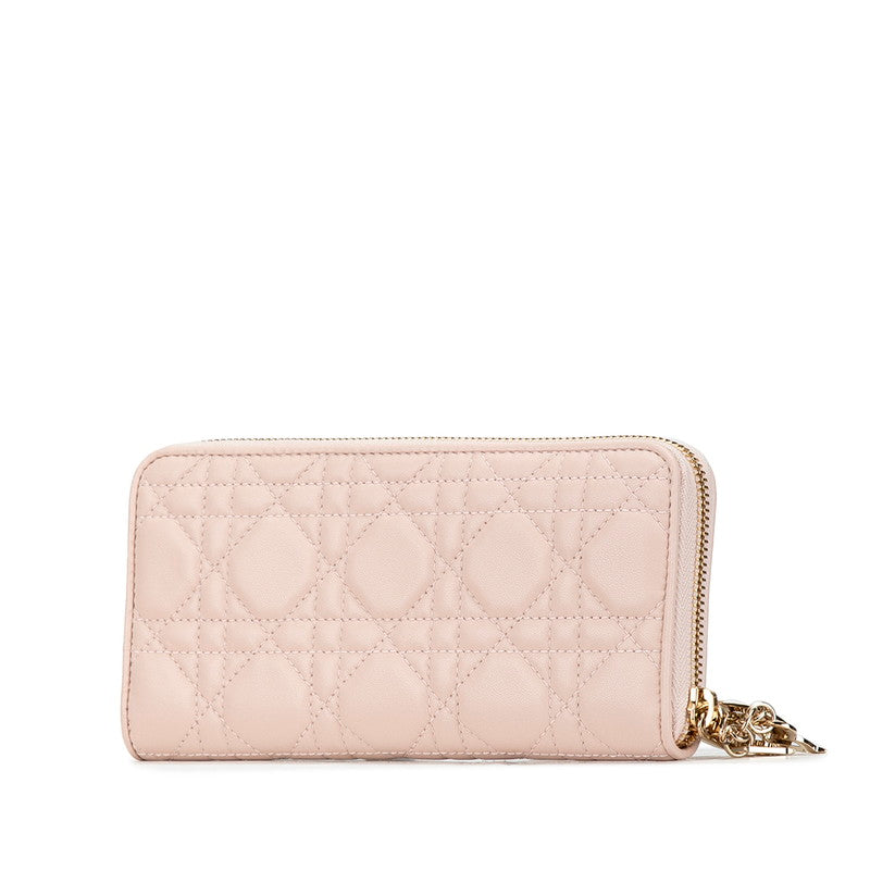 Dior Cannage Leather Long Wallet