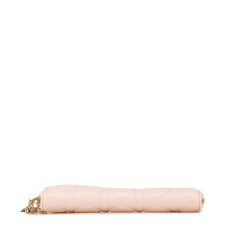 Dior Cannage Leather Long Wallet