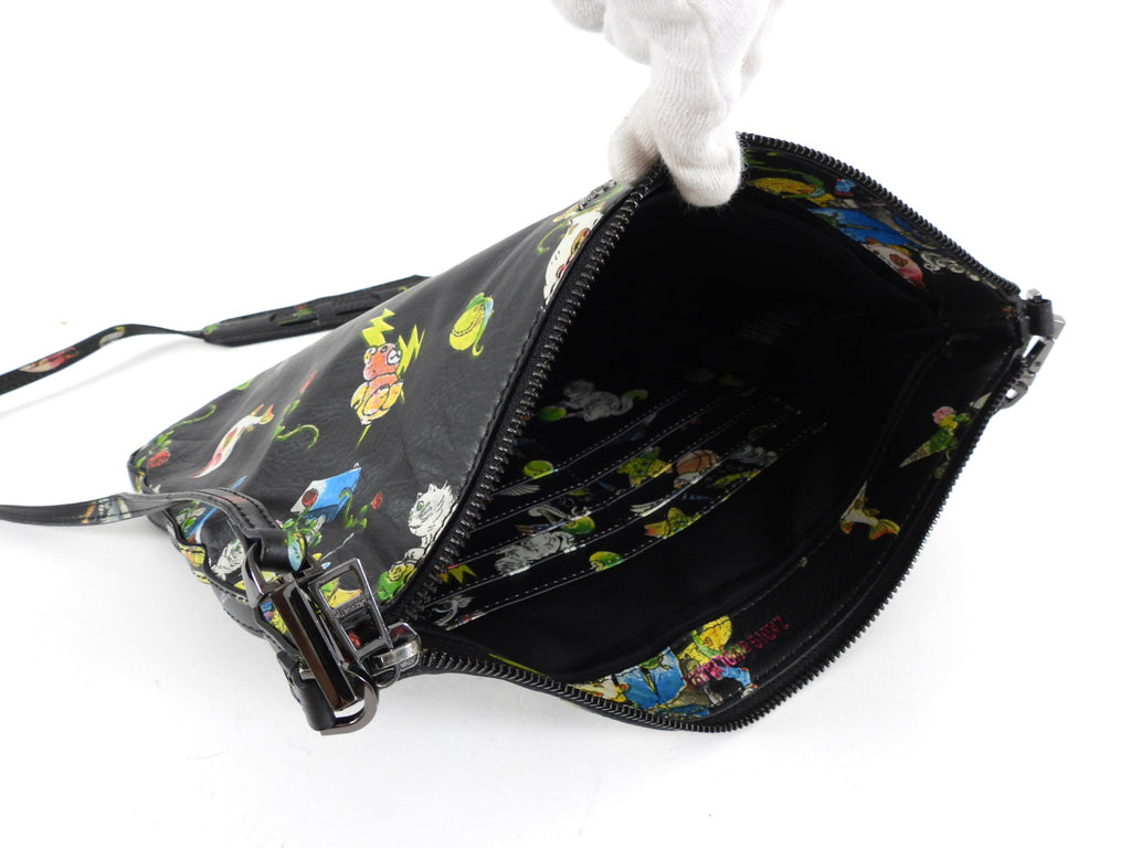 Zadig & Voltaire Novelty Print Leather Crossbody Bag