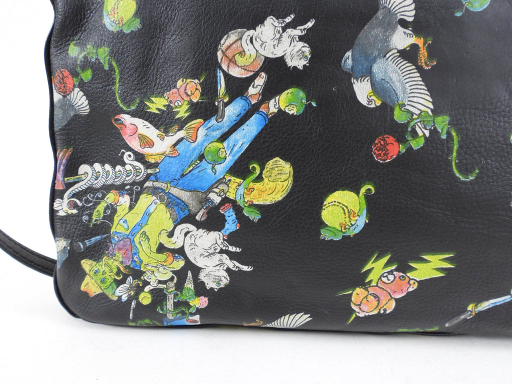 Zadig & Voltaire Novelty Print Leather Crossbody Bag