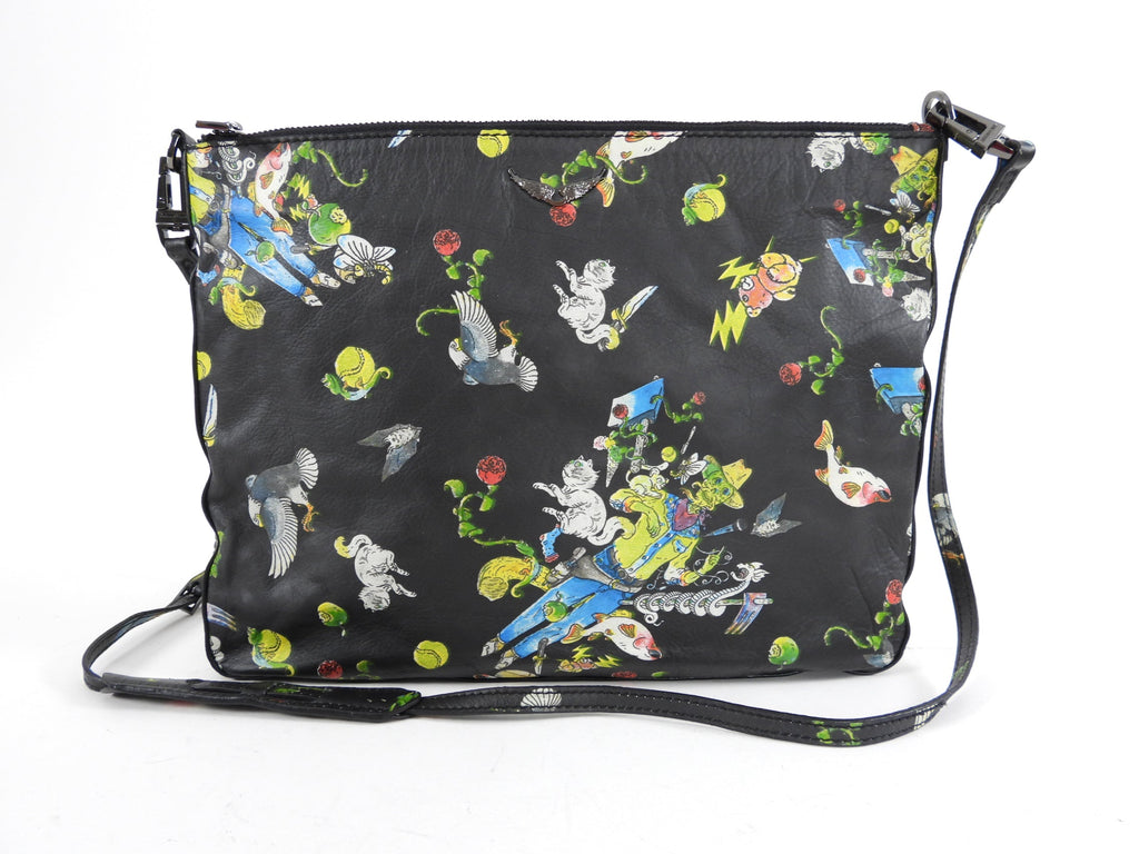 Zadig & Voltaire Novelty Print Leather Crossbody Bag