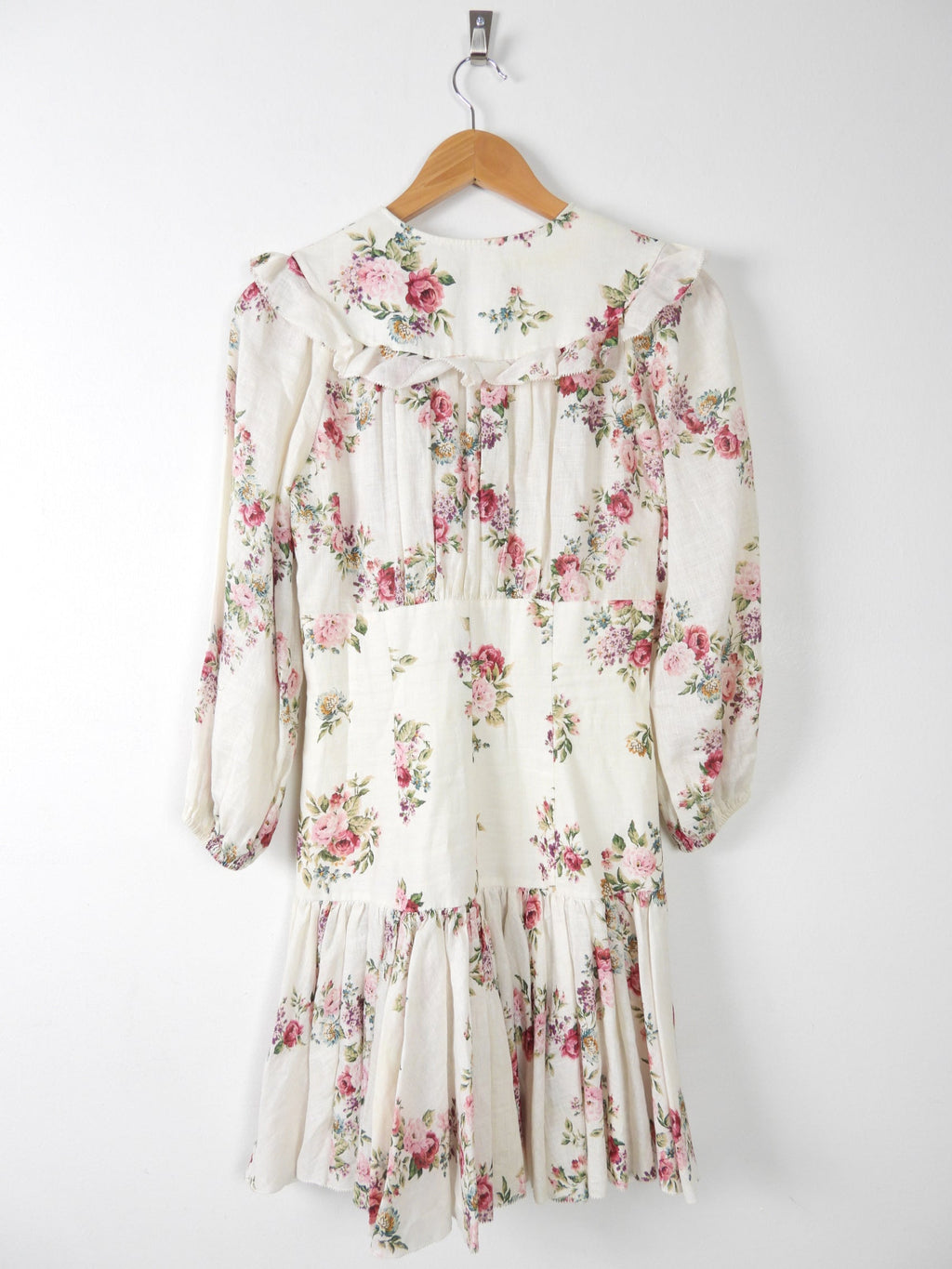 Zimmermann Honour Ruffle Floral Corset Dress - S (4/6)