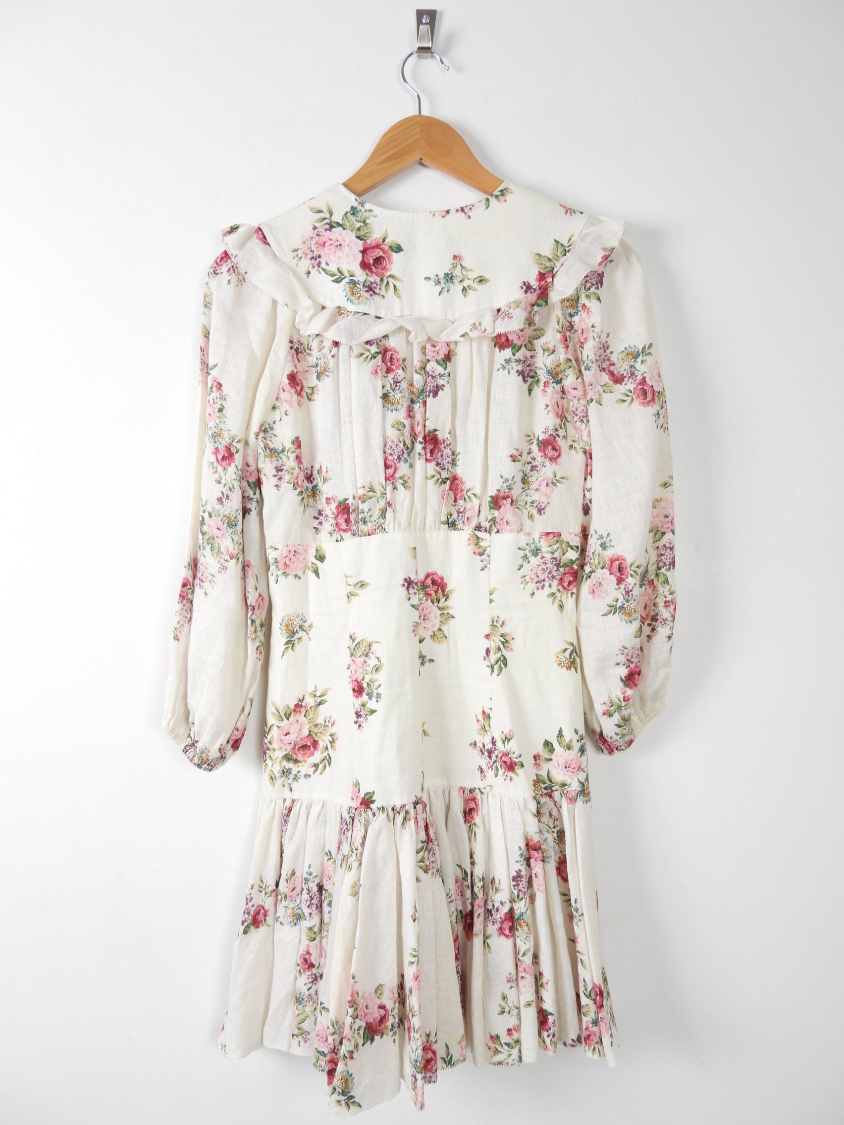 Zimmermann Honour Ruffle Floral Corset Dress - S (4/6)