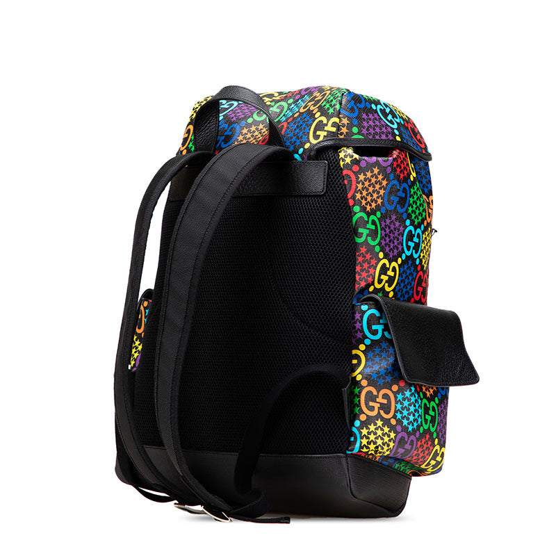 Gucci GG Psychedelic PVC Leather Backpack