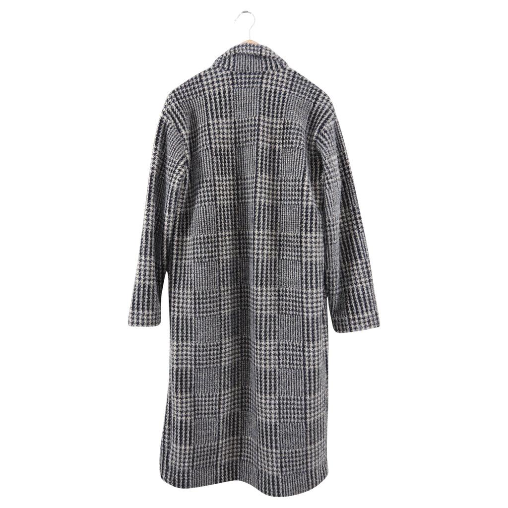 Z Supply Taupe / Black Knit Houndstooth Sweater Coat - S (4/6)